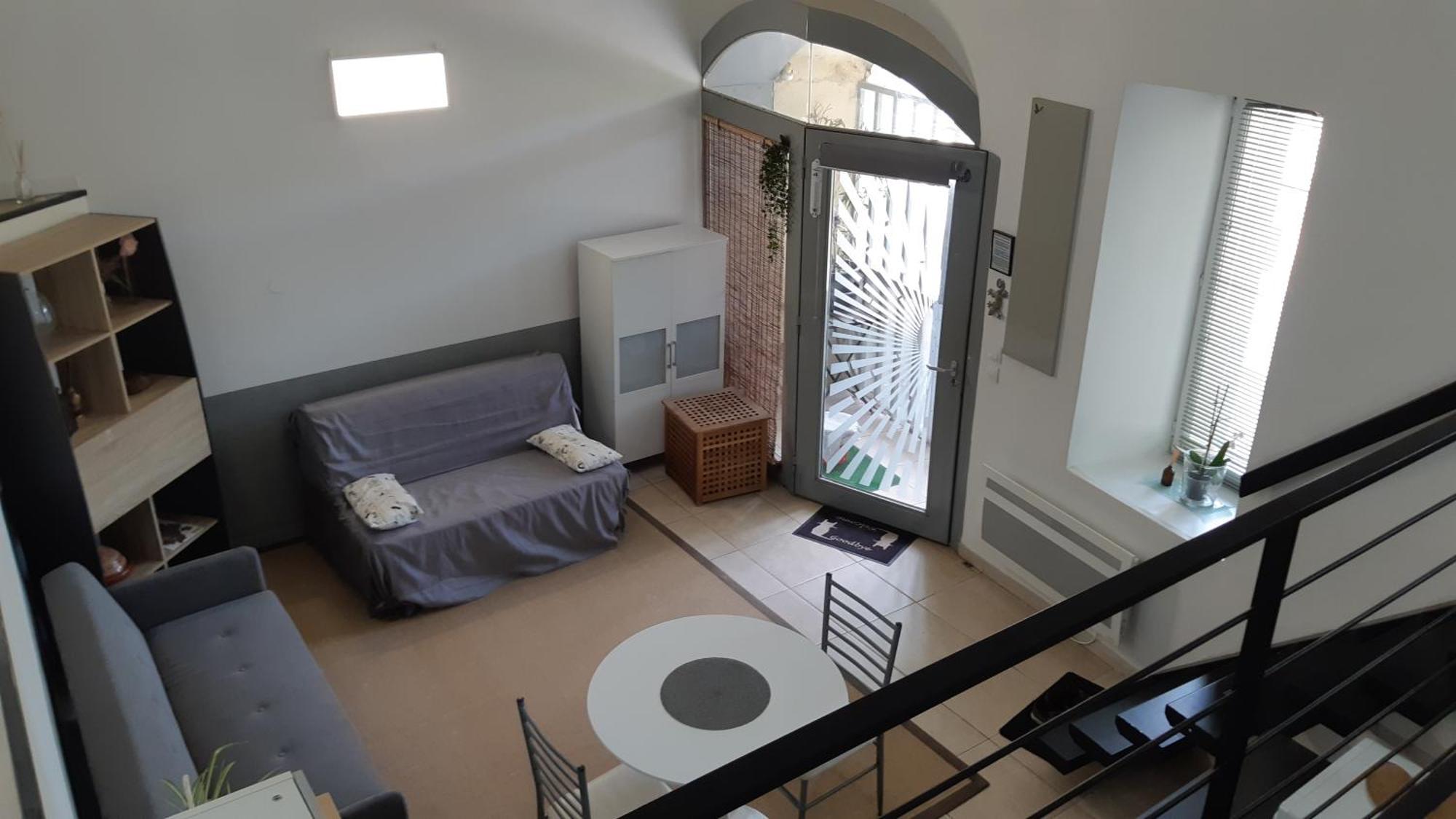 Petit Loft Face Riviere Apartment Collobrieres Exterior photo